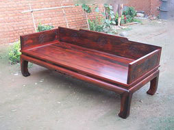 红酸枝罗汉床回收